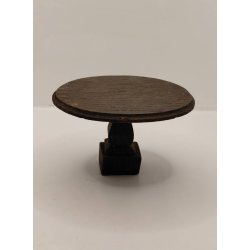 Rundt spisebords i tr (antik ca r 1920)