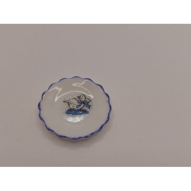 Tallerken i porceln (ny)