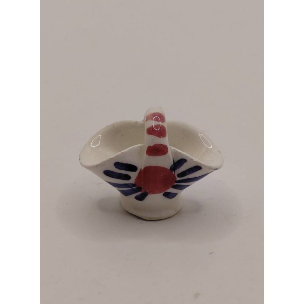 Kurv i porceln (vintage)