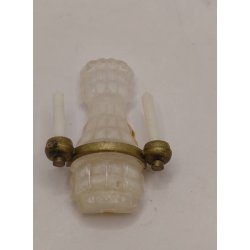 Vg lampe med lysestager (vintage)