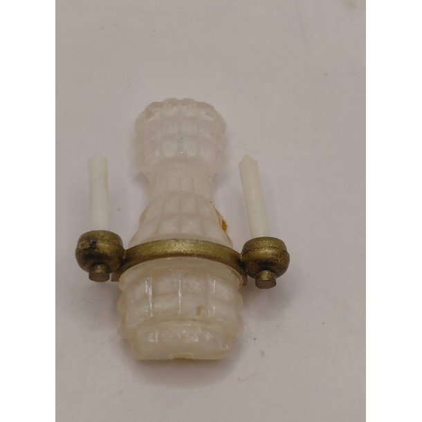 Vg lampe med lysestager (vintage)