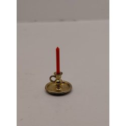 Kammerstage i metal inkl rdt lys (vintage)