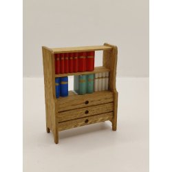 Reol med bger. Lisa (vintage)