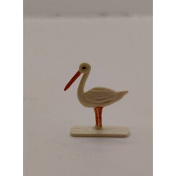 Stork i plastik (antik)