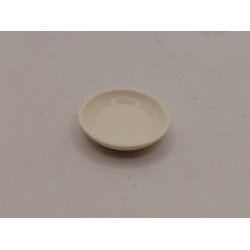 Tallerken i plastik. Lundby (retro) � 1,5 cm