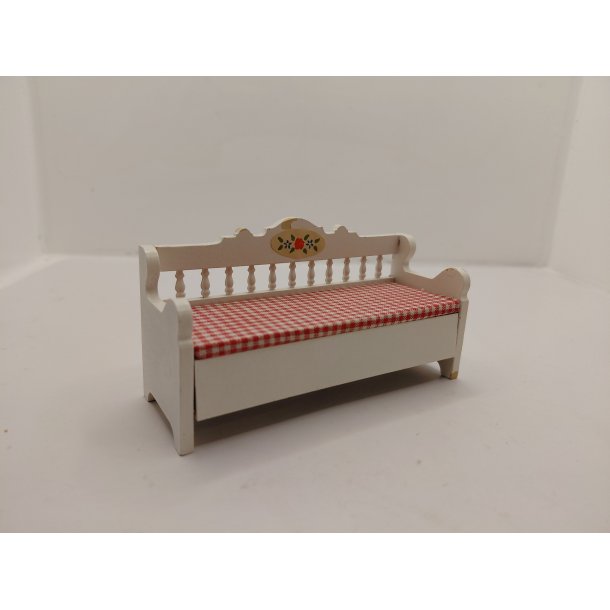 B�nk i tr�. Lundby (retro/lidt defekt)