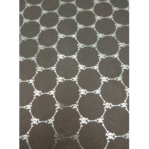 Tapet med skeletter (nyt) 30 x 30 cm