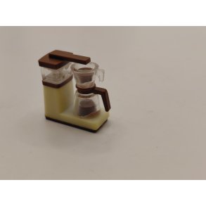 1 stk kaffemaskine lysegul. Lundby (vintage)