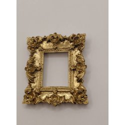 Ramme i resin (h�ndlavet) 5,3 x 4,5 cm
