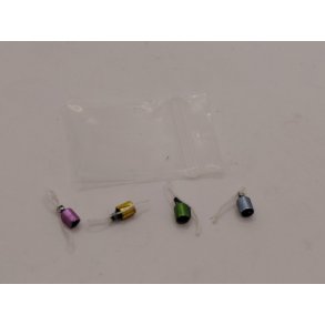 4 meget sm� bordbomber i lille pose (h�ndlavet)