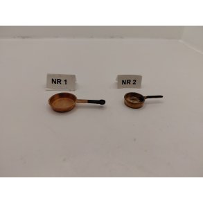 1 stk Kobber pande (brugt)