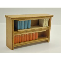 Bogreol i tr�. Lundby (vintage  ca 1960'erne)