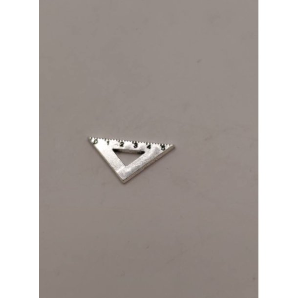 Retvinklet trekant i metal (ny)