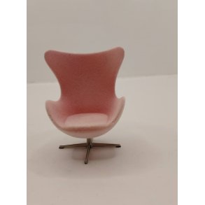 �gget i rosa/lyser�d. Skala 1:16/18. Arne Jacobsen Minimii (ny udstillings model)