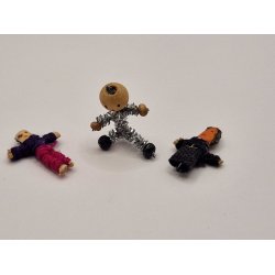 3 meget sm dukker (hndlavet)