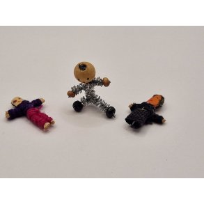 3 meget sm dukker (hndlavet)