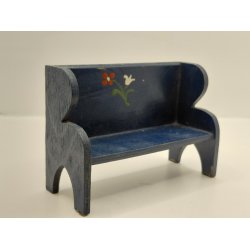 K�kken b�nk i tr� (antik/h�ndlavet)