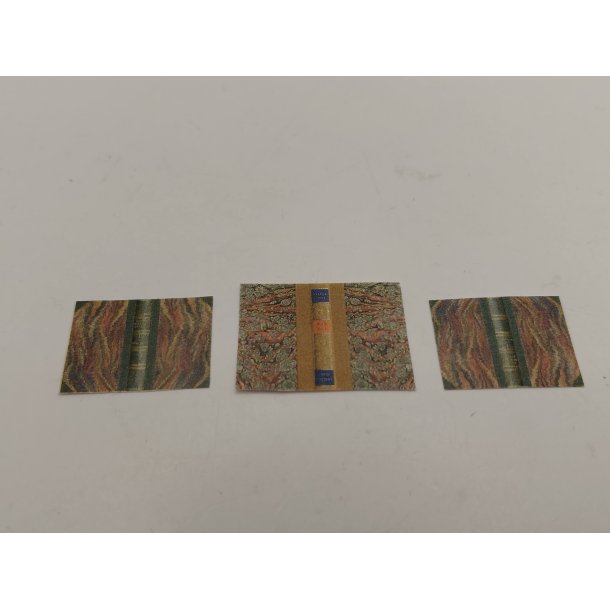 3 bogomslag i papir (nye)