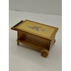 Serveringsvogn. Tekno (vintage med lille fejl)