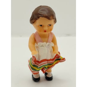 Ari dukke med t�j. Tysk (vintage/meget fin stand)