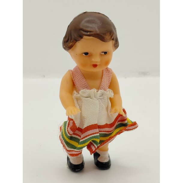 Ari dukke med t�j. Tysk (vintage/meget fin stand)