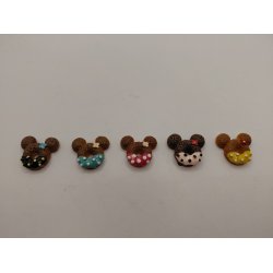 1 stk Mickey Mouse kage i resin (ny)
