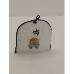 Te varmer med bistade og lille bi (h�ndlavet)