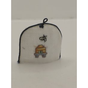 Te varmer med bistade og lille bi (h�ndlavet)