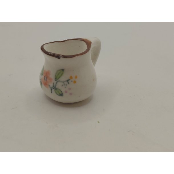 Kande/vase i porcel�n (vintage)