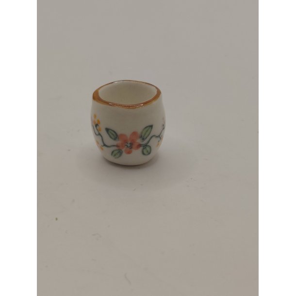 Urtepotte skjuler/ krukke i porcel�n (vintage)