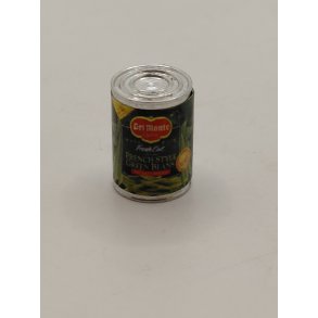 D�se med gr�ntsager (brugt/ny)