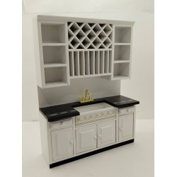 K�kken modul med h�ndvask (brugt/som nyt)