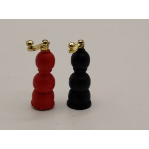 Salt og peber kv�rn i tr� (brugt)