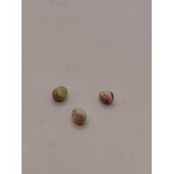 3 farvet p�ske �g (h�ndlavet)