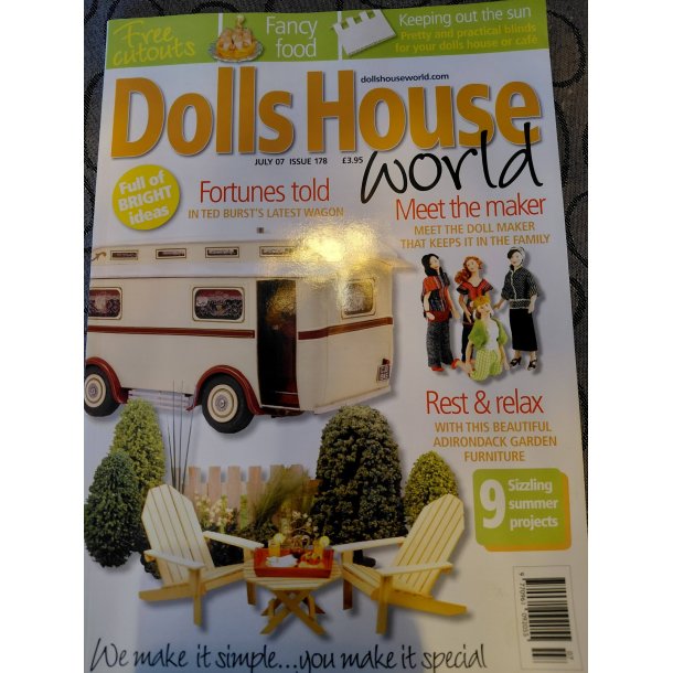 Dollhouse world juli/07 nr 178 (brugt/som nyt)