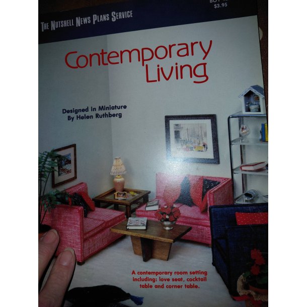 Contemporary living DIY h�fte p� engelsk i sort/hvid (brugt/som ny)