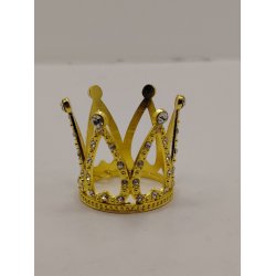 Stor konge/prinsesse krone i metal (ny)