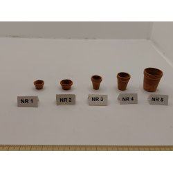 1 stk Terrakotta urtepotte (brugt)
