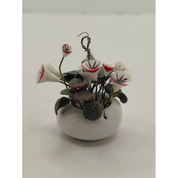 Urtepotte med blomster (brugt)