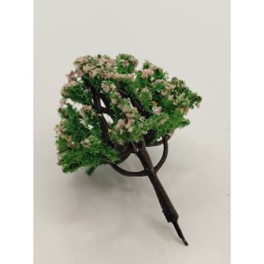 Lille tr� med lyser�de blomster (ny)