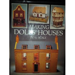 Making doll's house in 1:12 scale. Bog p� engelsk (brugt/lidt defekt)