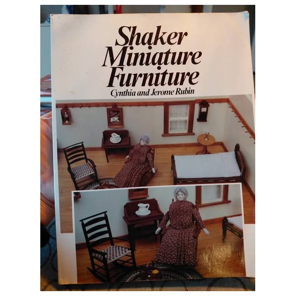 Shaker miniature furniture. Bog p� engelsk (ny)