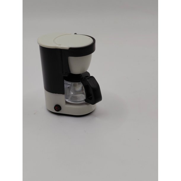 Kaffemaskine i plastik (brugt)