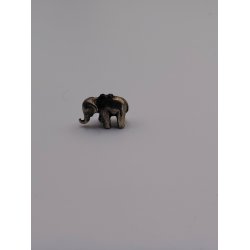 Meget lille elefant i metal (vintage) 1:24/1:16/1:12