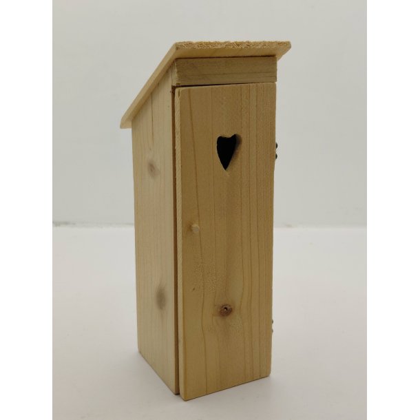 Das/ude toilet i tr� (h�ndlavet) 1:16