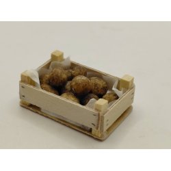 Tr� kasse med kartofler (ny) 1:12/1:16
