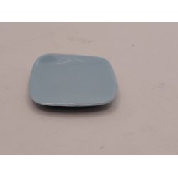 Tallerken/fad i lysebl� porcel�n (brugt/som nyt)