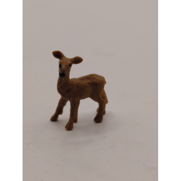 Meget lille d�dyr i gummi (ny) 1:48