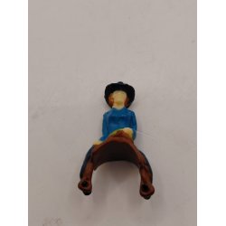 Rytter i plastik (brugt) 1:48