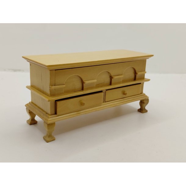 Kommode/sk�nk i tr� (ny) 1:12